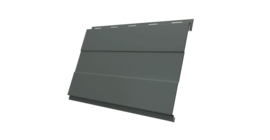 Вертикаль 0,2 prof 0.45 PE с пленкой RAL 7005 мышино-серый