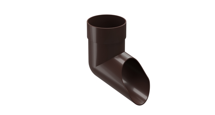 Наконечник для водосточной трубы Premium, шоколад