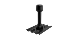 Вентиляционная труба Черепица Ондулин черный