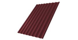 Профнастил С20R 0.45 PE RAL 3005 красное вино