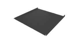 Фальц двойной стоячий Line GL 0,5 GreenCoat Pural Matt с пленкой на замках RR2Н3 антрацитово-серый