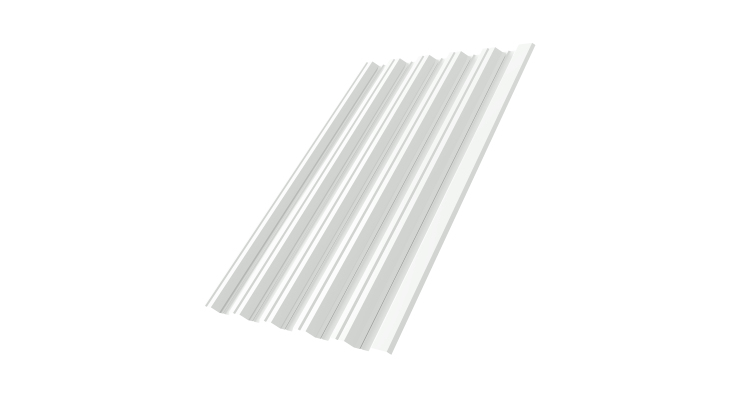 Профнастил HC35R 0,7 PE RAL 9003 сигнальный белый