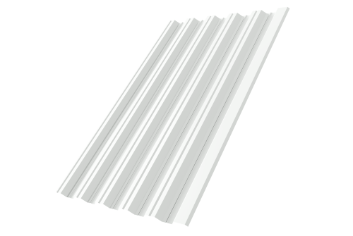 Профнастил HC35R 0,7 PE RAL 9003 сигнальный белый