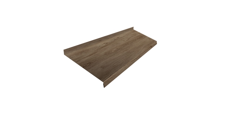 Отлив простой 250 0,45 Print Elite White Wood TwinColor (2м)