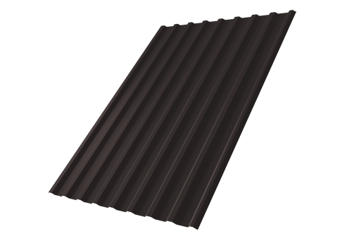 Профнастил С20R 0,5 PurPro Matt 275 RAL 9005 черный