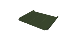 Кликфальц Pro Line Grand Line 0,5 Satin Matt TX с пленкой на замках RAL 6020 хромовая зелень