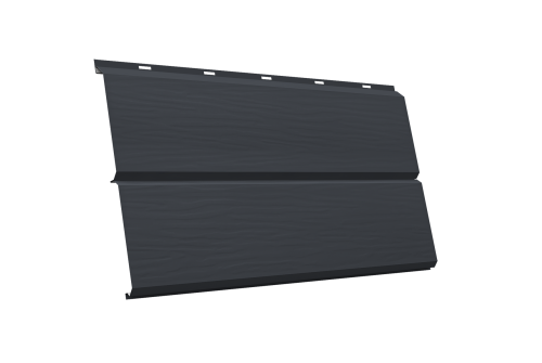 ЭкоБрус 3D 0,345 GL 0.5 Satin с пленкой RAL 7024 мокрый асфальт