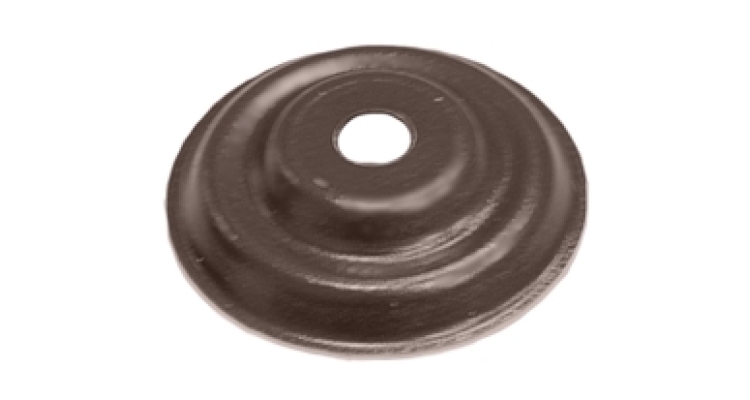 Накладка декоративная кронштейна трубы Grand Line на кирпич PU RAL 8017 шоколад