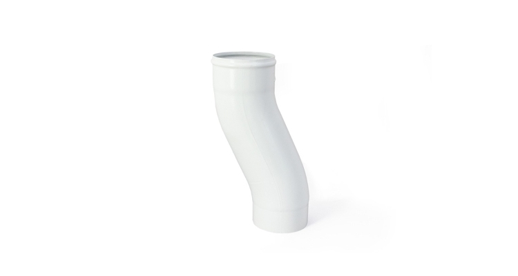 S-обвод 90 мм RAL 9003