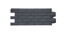 Фасадная панель GL Состаренный кирпич Classic графит