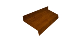 Отлив простой 50 0,45 Print Premium Golden Wood Intense FTC (3м)