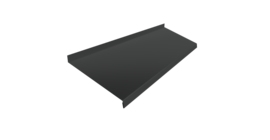 Отлив простой 250 0,5 Velur X RAL 7016 антрацитово-серый (3м)