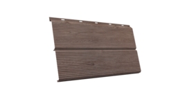 ЭкоБрус 0,345 Gofr 0.45 Print Elite White Wood TwinColor