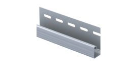 Планка J-трим сайдинга 3050 ЮП (уп 20 шт), цвет голубой