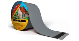 Лента герметизирующая Технониколь Nicoband самоклеящаяся 3мх15см, темно-серая