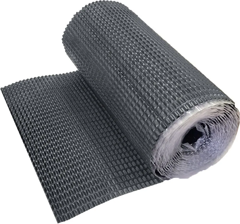 Лента для примыкания гофрированная алюминиевая Optima серая, 280 мм, 2.5м