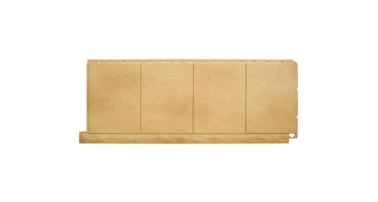 Панель Фасадная плитка, цвет Златолит 1,11х0,42м