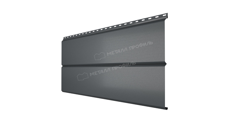 Сайдинг Металл Профиль Lбрус-XL-14х335 (VikingMP-01-7016-0.45)