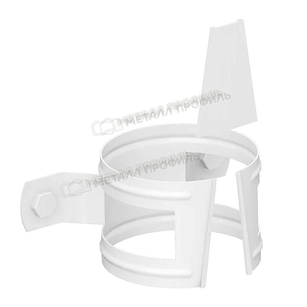 Держатель трубы (на дерево) Металл Профиль Foramina PUR D100 RAL 9010