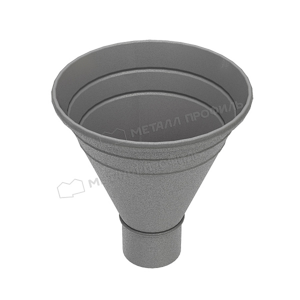 Воронка водосборная Металл Профиль Foramina Freeze D100/300 Grey