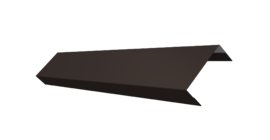 Ламель обратная 50 забора жалюзи Texas 0.45 Drap с пленкой RR 32 темно-коричневый