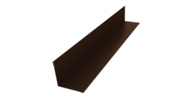 Угол внутренний 30х30 0,45 Drap TR RAL 8017 шоколад (3м)