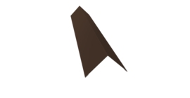 Угол внешний 110х110 0,45 Drap TX RAL 8017 шоколад (3м)