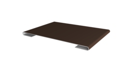 Планка стыковочная 0,5 Drap TX RAL 8017 шоколад (3м)