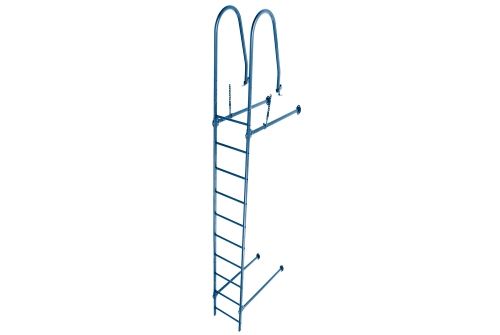 Лестница стеновая Grand Line RAL 5005 2,76м