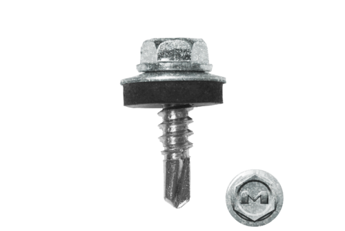 Саморез по металлу Daxmer 5,5х19 Цинк (250) сверло №3