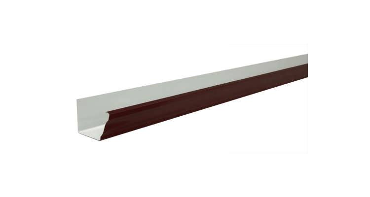 Желоб прямоугольный Vortex Matt 127мм 3м RAL 8017